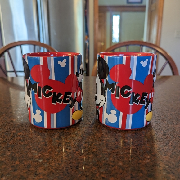 Set of Two Disney Mickey Mouse Mugs NWOT - Picture 2 of 6